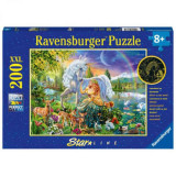 PUZZLE PRINTESA SI UNICORN, 200 PIESE STARLINE, Ravensburger