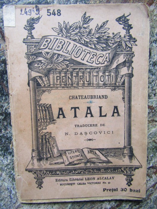 CHATEAUBRIAND - ATALA