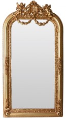 Oglinda Rococo aurie cu ingerasi CAT244