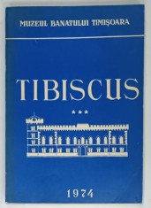 MUZEUL BANATULUI TIMISOARA , TIBISCUS , VOLUMUL III: ISTORIE - ARHEOLOGIE , 1974