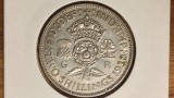Cumpara ieftin AG 10 Anglia / Marea Britanie - moneda de colectie argint - 1 florin / 2 shillings 1938 argint - George VI - calitate imepcabila !