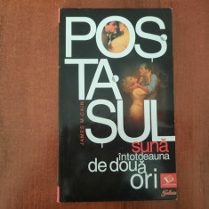 Postasul suna intotdeauna de doua ori de James M.Cain