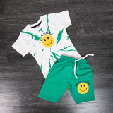 Cumpara ieftin Set copii 1-8 Ani Smiley GreenMarimea