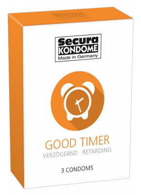 Prezervative Secura Good Timer, 3 Buc. foto