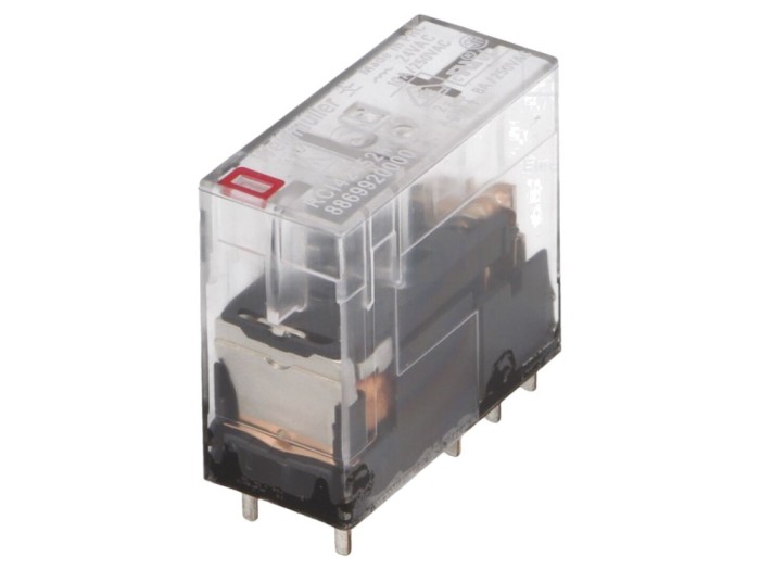 Releu Electromagnetic DPDT 24VAC 8A