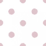 Noordwand Tapet Urban Friends &amp; Coffee Dots, alb și roz