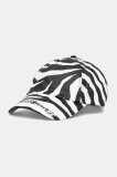 Versace Jeans Couture șapcă de baseball din bumbac femei, culoarea negru, cu imprimeu, 78HAZK17 ZG368