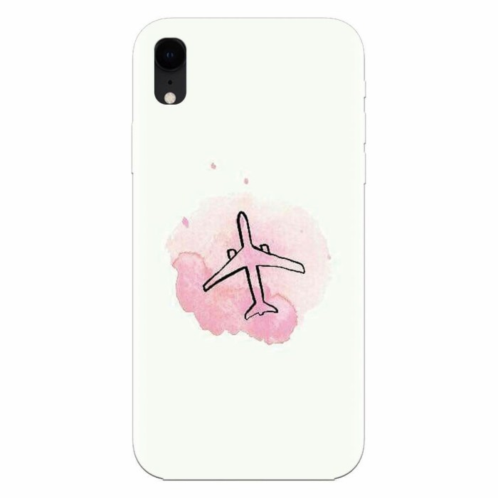 Husa silicon pentru Apple Iphone XR, Airplain