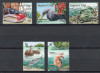 TONGA--Fauna marina-Serie de 5 timbre nestampilate MNH, Nestampilat