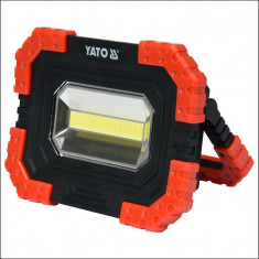 YT-81821 YATO Reflector LED cu baterii,10W, COB 680 lm