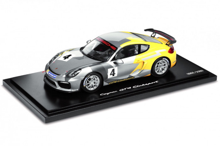 Macheta Oe Porsche Cayman GT4 Clubsport 1:18 WAP0219010G