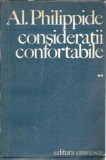 Cumpara ieftin Consideratii confortabile - Alexandru Philippide