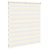 Cumpara ieftin Jaluzea tip Zebra 130x100 cm pentru Ferestre sau Usi, Poliester, Culoare Marmura Bej, vidaXL
