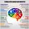 Sticker Teoria Inteligentelor Multiple - 125x125 cm