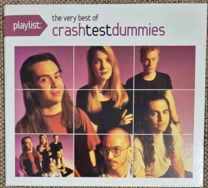 cd crash test dummies the very best of digipack