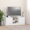 VidaXL Dulap TV &quot;ALTA&quot; alb, 112x35x41 cm, lemn masiv de pin