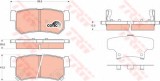 Set placute frana,frana disc SSANGYONG REXTON W (2012 - 2016) TRW GDB3366