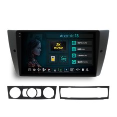 Navigatie 2K HUB64 BMW Seria 3 E90, E91, E92, 8GB RAM, Android, Octacore, Slot Sim 4G, DSP, GPS, Wi-FI, Carplay, Android Auto, USB, Bluetooth, Waze, T