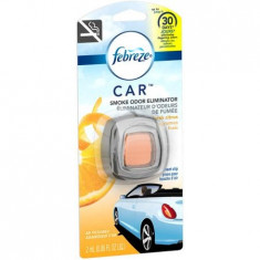 Odorizant auto Febreze Ambi Pur Clip Anti-Tabacco Citrus, 2 ml foto