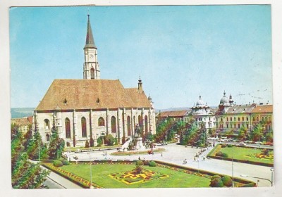 bnk cp Cluj Napoca - Piata Libertatii - circulata foto