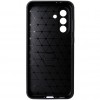 Husa spate Auto Focus aspect Carbon, silicon negru, pentru Samsung Galaxy A36 5G