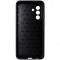 Husa spate Auto Focus aspect Carbon, silicon negru, pentru Samsung Galaxy A36 5G