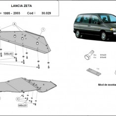 Scut motor metalic Lancia Zeta 1994-2002