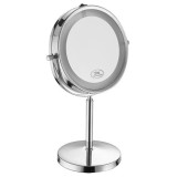 Oglinda iluminata led 3w pentru make up 6400k cu baterii 4xaa