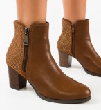 Cumpara ieftin Botine dama Ortega Camel
