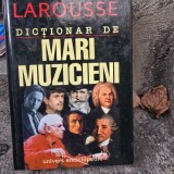 Dictionar de mari muzicieni