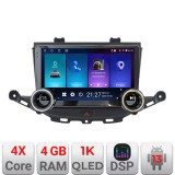 Navigatie Opel Astra K Kit-ASTRAK Edotec 4+64 10.5 inch Incell 1K android Wifi 5Ghz gps internet