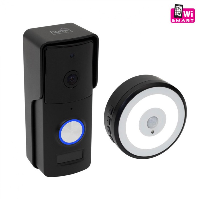 Home DPV WIFI 100 set videointerfon inteligent 5 &icirc;n 1, fără fir, platforma Tuya, cameră de supraveghere, funcție de alarmă