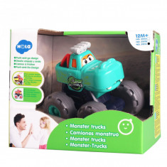 Masinuta bebe Monster Truck Crocodilul