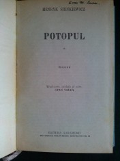 Potopul - Henryk Sienkiewicz Ed. Garamond Vol. I