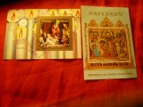 2 Blocuri Guineea Ecuatorial 1973 Craciunul - Pictura Religioasa, stampilate
