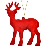 Ornament Cerb Rosu, Decoratiune Craciun, Marca CMCLASS