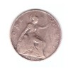 Moneda Marea Britanie 1 penny 1907, stare relativ buna, curata, Europa, Bronz