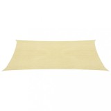 Gossi panza parasolar, bej, 2 x 2 m, hdpe, patrat