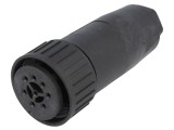 Mufă Circulară IP67, 8 Pini Argintată