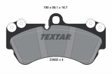 Set placute frana TEXTAR 2369202
