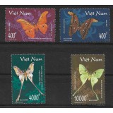 VIETNAM 1998 FAUNA INSECTE FLUTURI