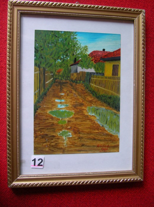 TABLOU ULEI PE CARTON (Nr.12)