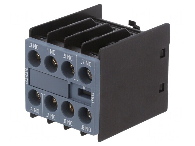 Contact auxiliar frontal 3RT20 S0/S00/S2 3RH2911-1FB22