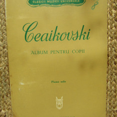 Ceaikovski- Album pentru copii – piaono solo (Partitura muzicala)