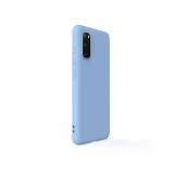 Husa Samsung Galaxy S20 Lemontti Silicon Soft Slim Light Blue