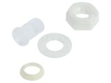 Tub LED rotund &Oslash;5mm convex IP67