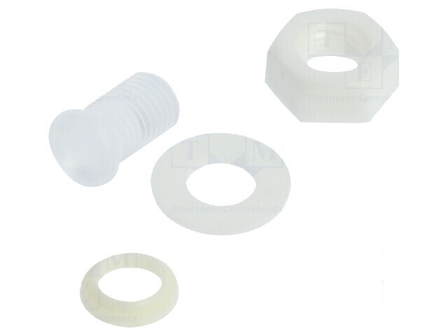 Tub LED rotund &Oslash;5mm convex IP67