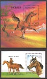 TANZANIA,SAHARA OCC. 1993 FAUNA CAI ( 2 colite dantelate ) MNH, Nestampilat