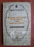 Maxime, sentinte si aforisme din Egiptul antic