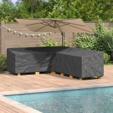 VidaXL Husă pentru mobilier de exterior 286 x 222 x 80 cm